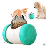 Funny Dog Treat Leaking Toy With Wheel Interactive Toy For Dogs Puppies Cats Pet Products Supplies Accessories