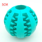 Pet Slow Feeder Dog Toy Cute Funny Rubber Dog Ball Toy