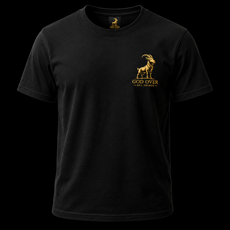 G.O.A.T Black T-shirt