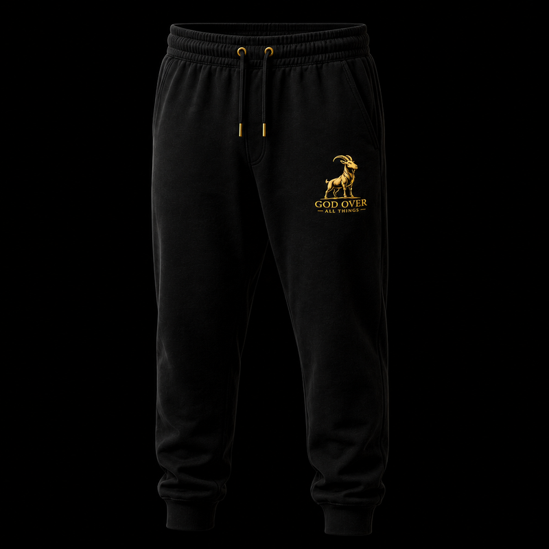 G.O.A.T Black Sweat Pants