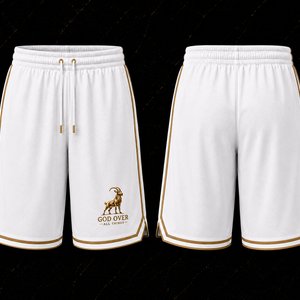 G.O.A.T Mens Mesh Shorts