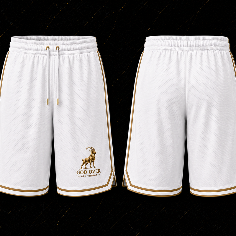 G.O.A.T Mens Mesh Shorts