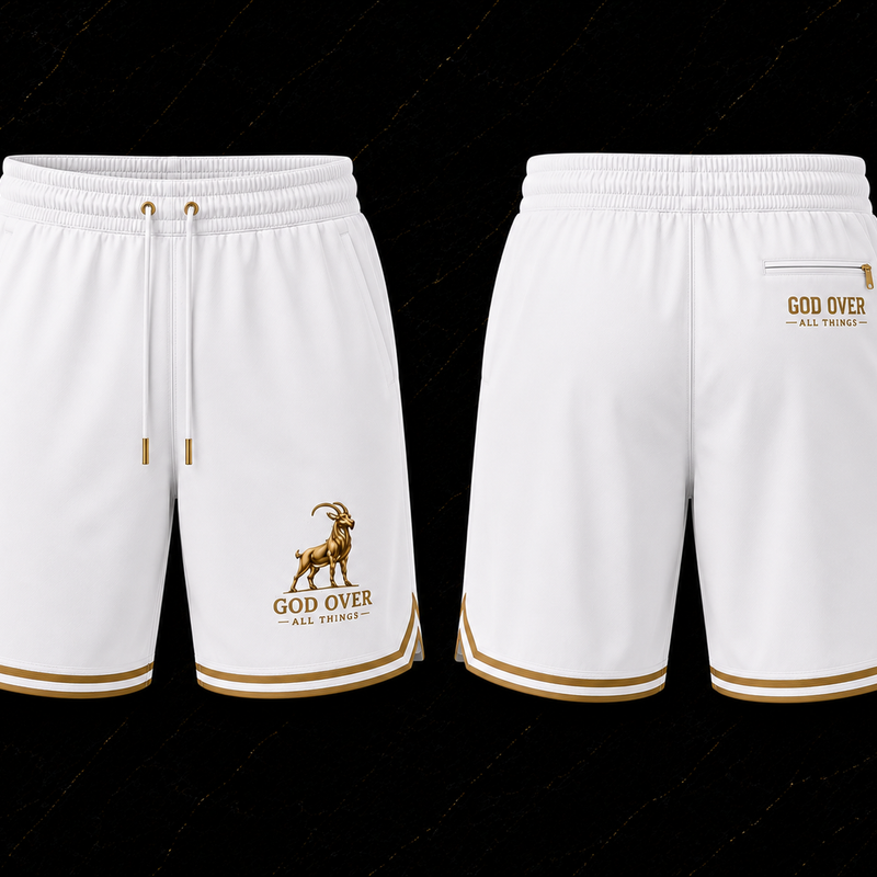 G.O.A.T Mens Athletic Shorts