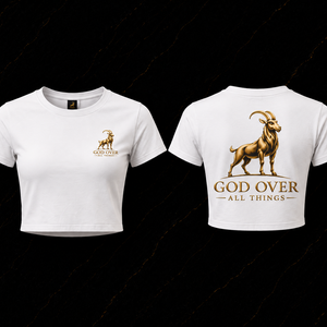 G.O.A.T Women Cropped Tee