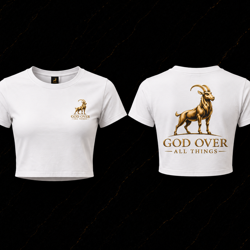 G.O.A.T Women Cropped Tee