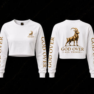 G.O.A.T Women Long Sleeve Crop