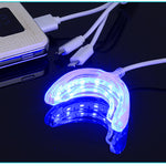 Smart LED Teeth Whitening Portable USB Charging Led Blue Light Dental Whitening Instrument Teeth Whitening Device Equipment